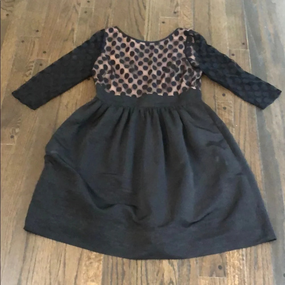 Polka Dot Empire Waist Dress - Picture 1 of 6